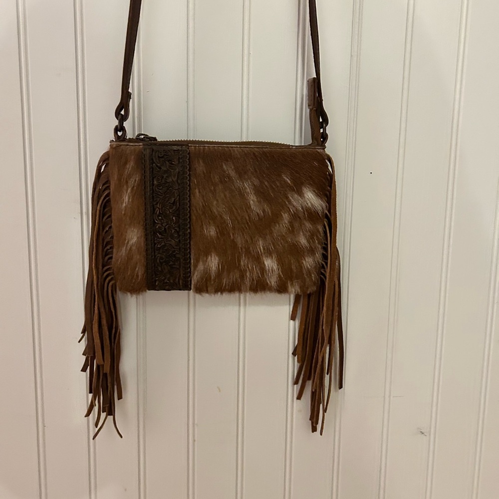 Western Fringe Body Bag